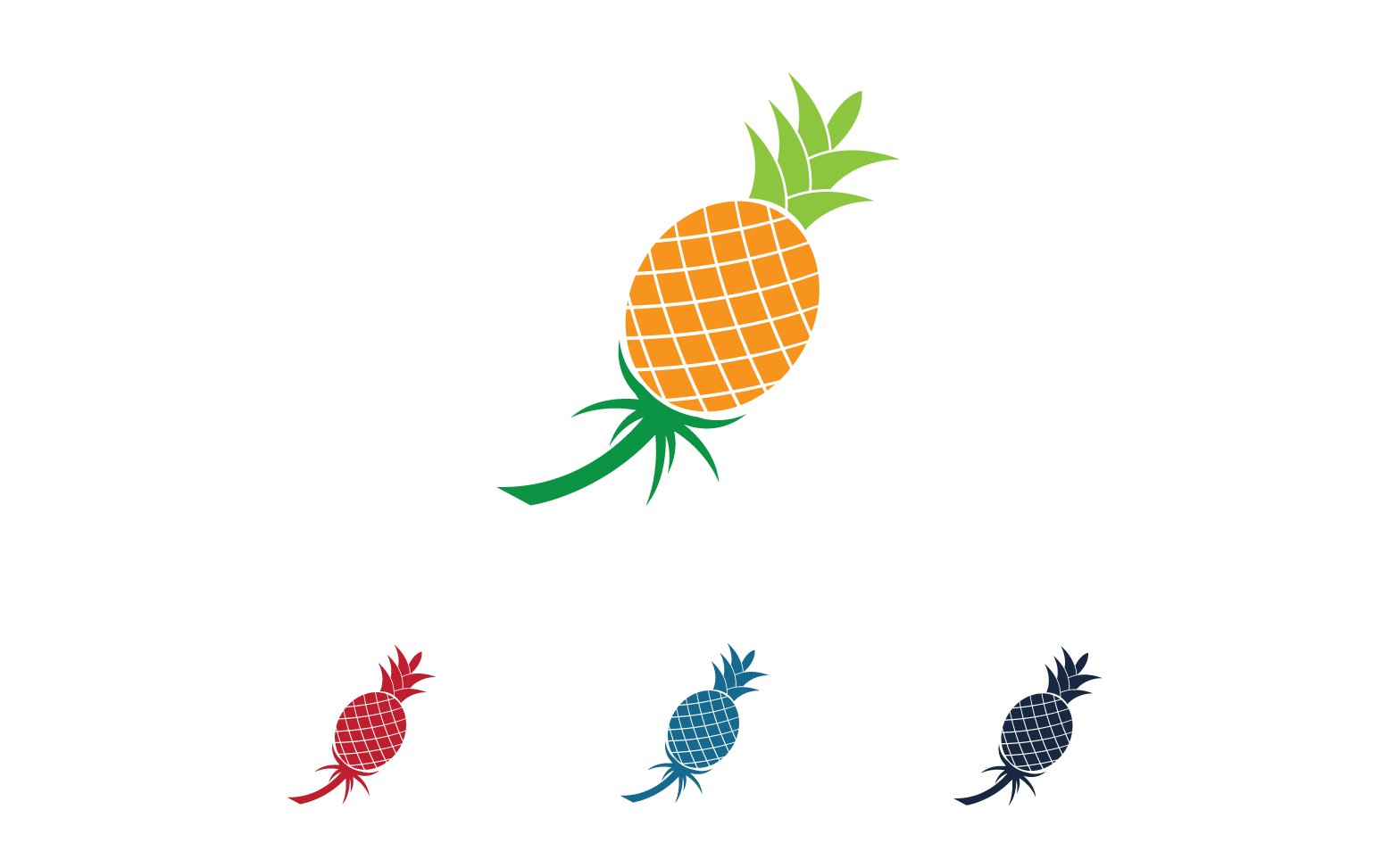 Kit Graphique #392300 Pineapple Fruit Divers Modles Web - Logo template Preview