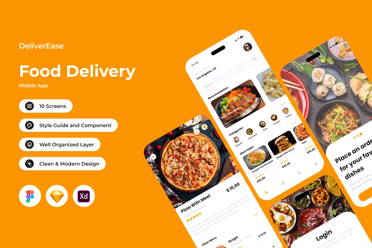 Template #392560 Order Foods Webdesign Template - Logo template Preview