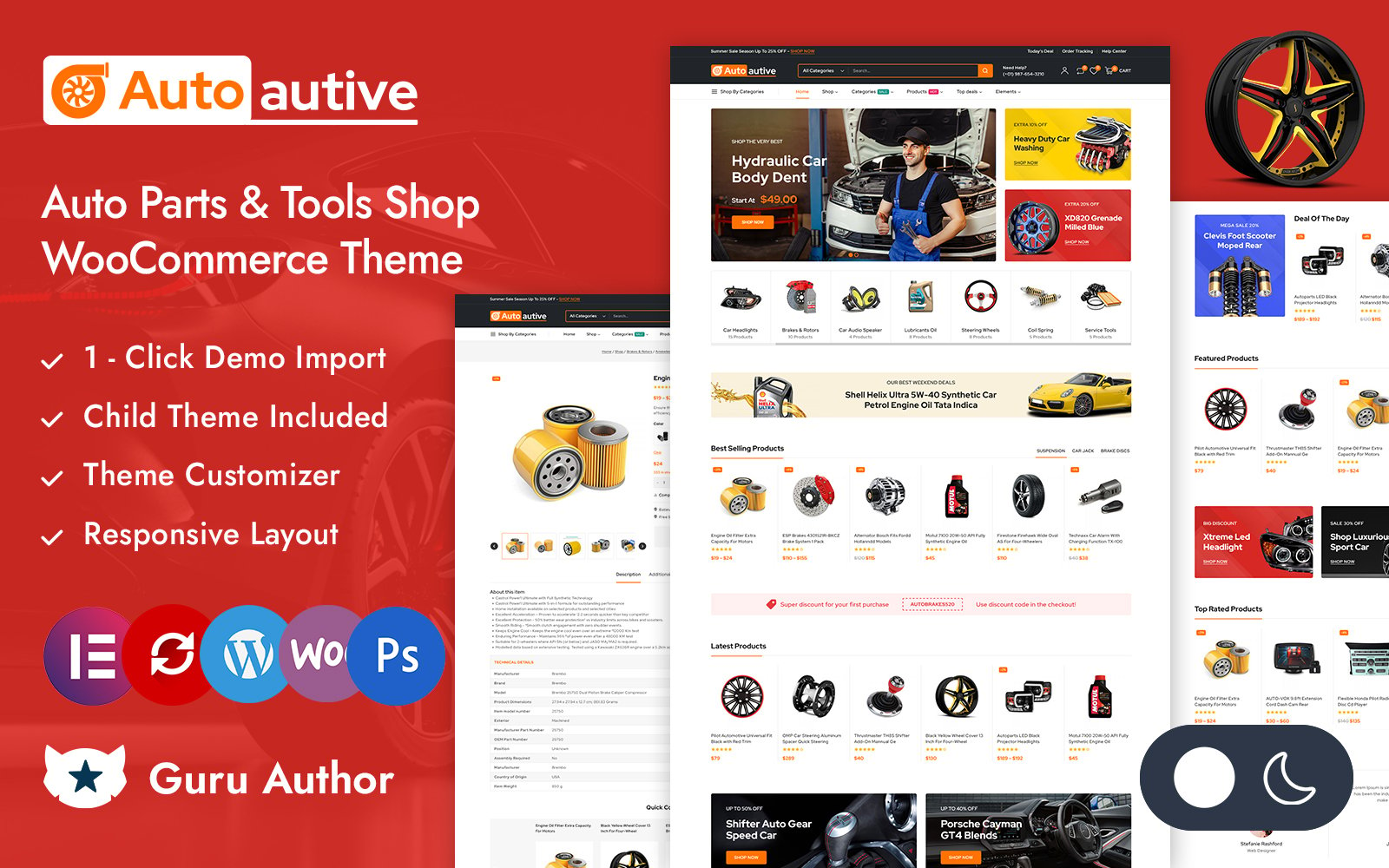 Template #392565 Parts Automobile Webdesign Template - Logo template Preview