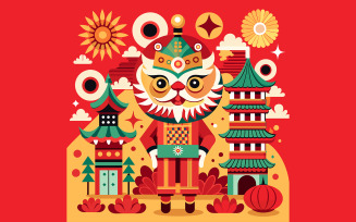 Chinese New Year Unique Vector Design 05