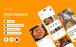 DeliverEase - Food Delivery Mobile App