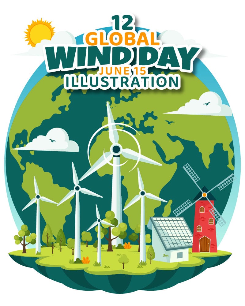 Template #392680 Wind Day Webdesign Template - Logo template Preview