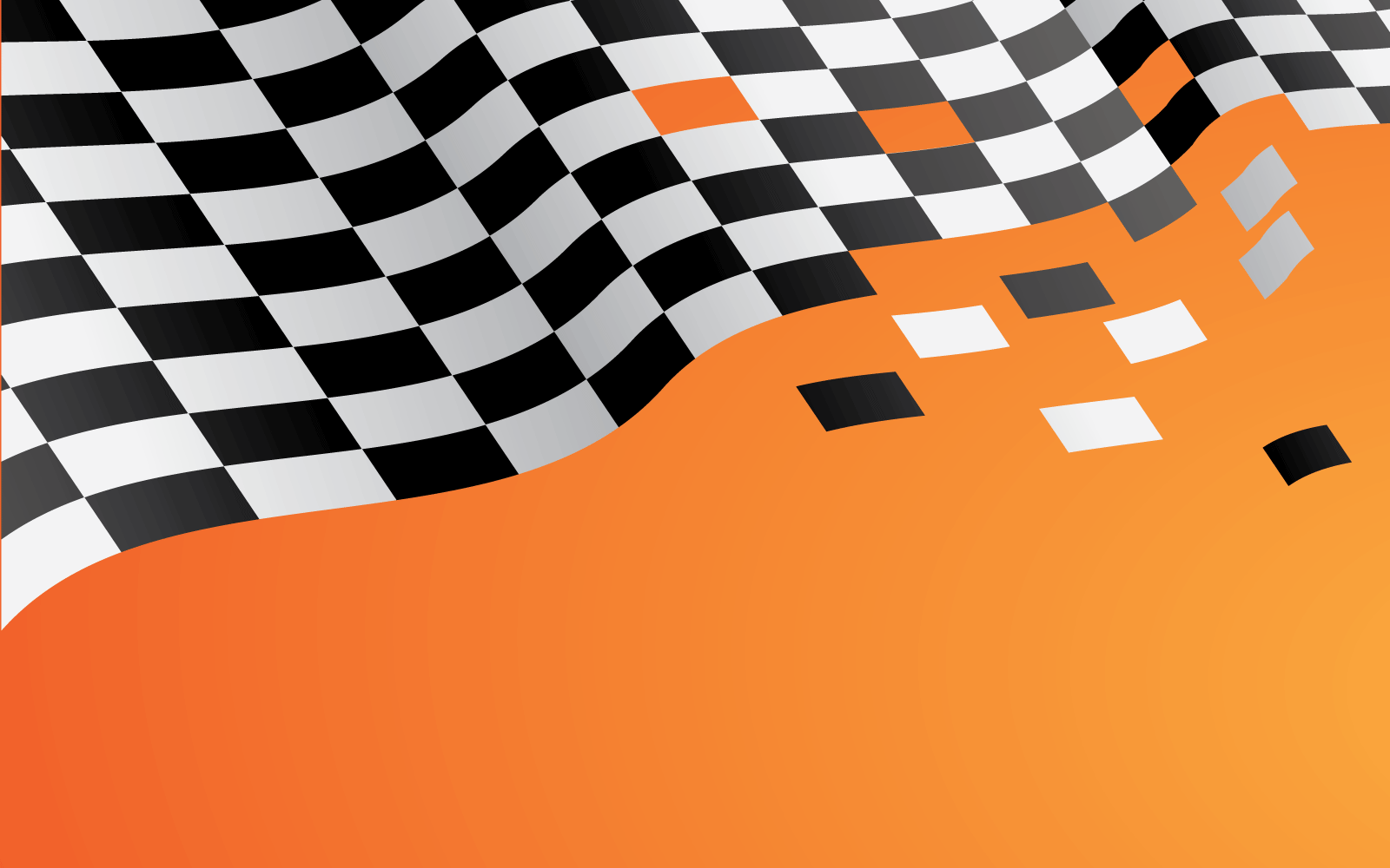 Race flag background icon vector template