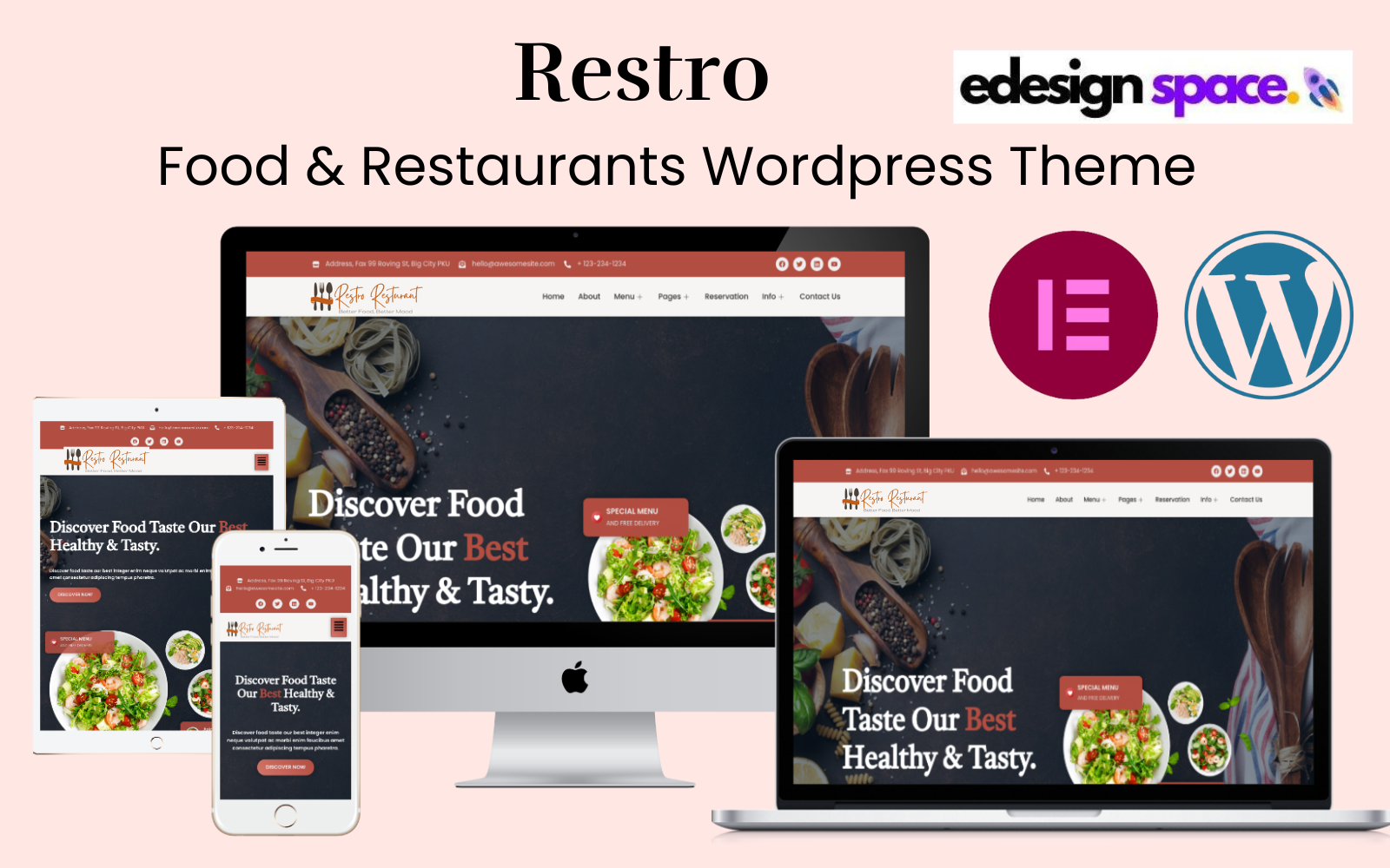 Restro  - Food & Restaurant WordPress Theme