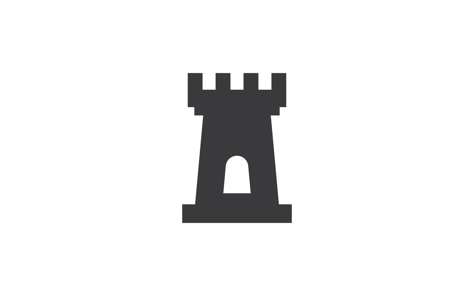 Castle ilustration logo vector template Logo Template