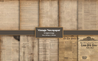 Old vintage newspaper aged grunge texture background, parchment antique news paper sheet