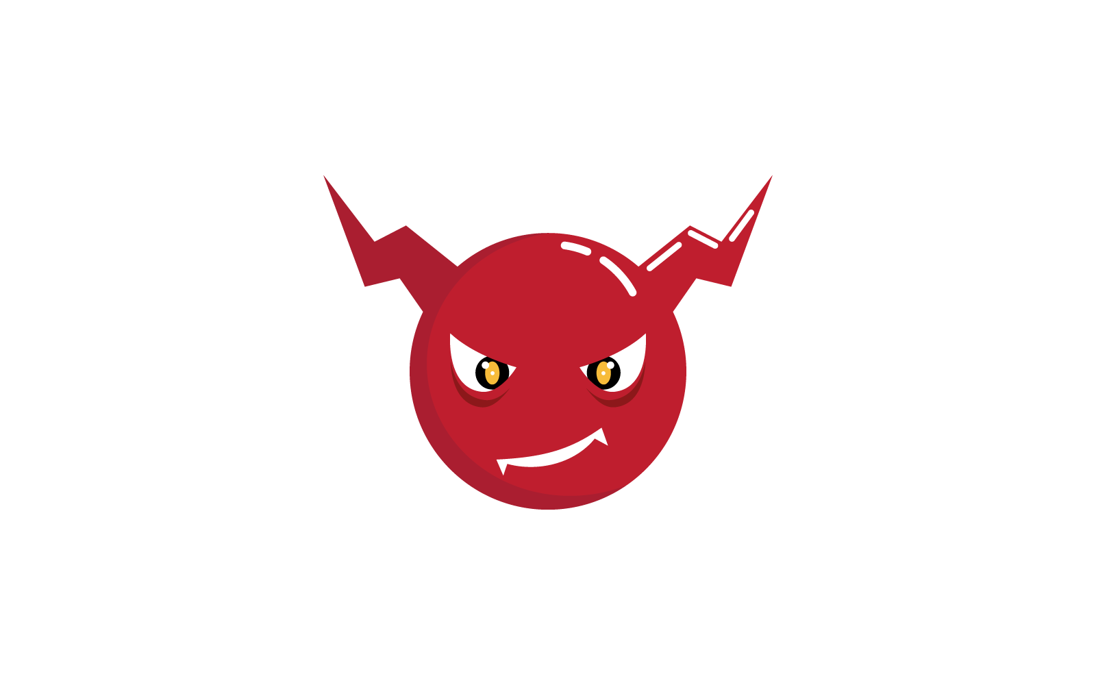 Devil logo design ilustration vector template