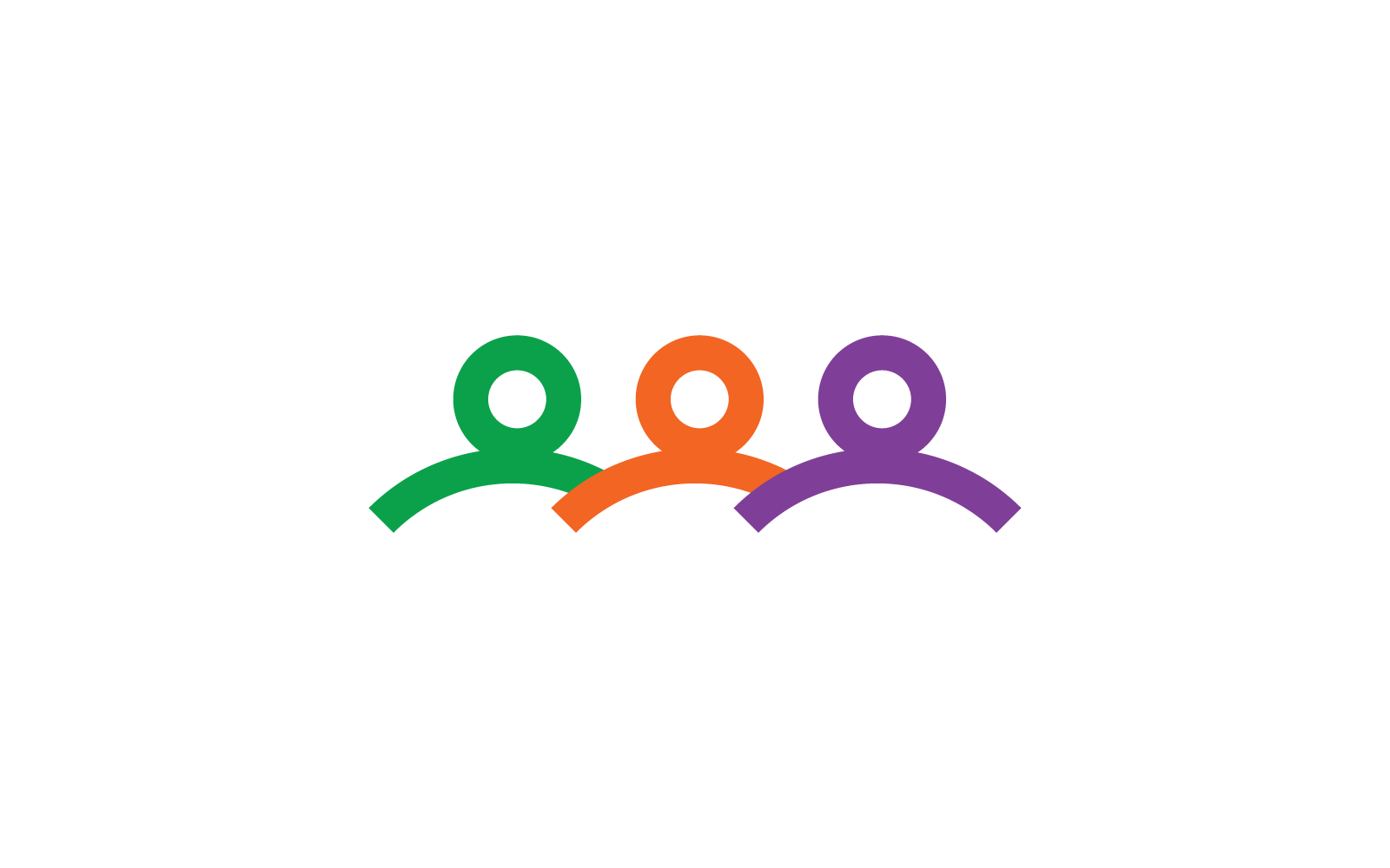 Disability logo, family care, or Community care logo design Logo Template