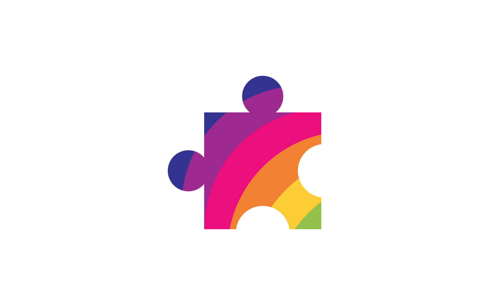 Disability logo, family care, or Community care logo template