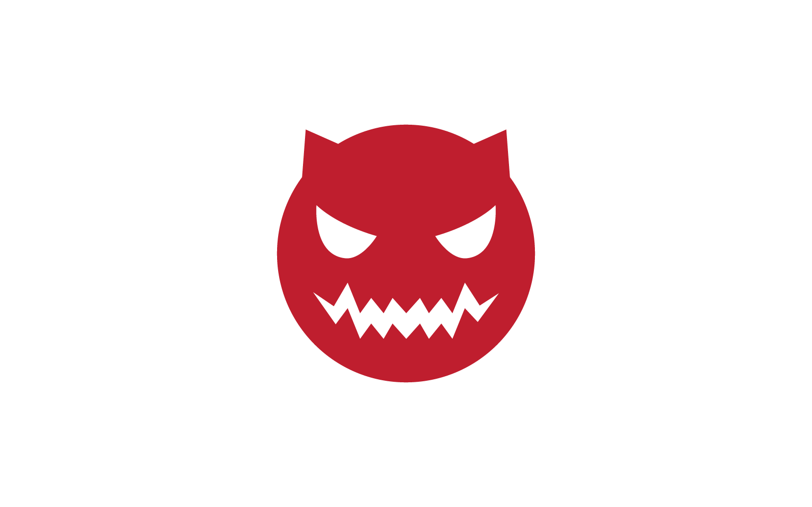 魔鬼标志 ilustration 矢量设计模板 #392803 - TemplateMonster