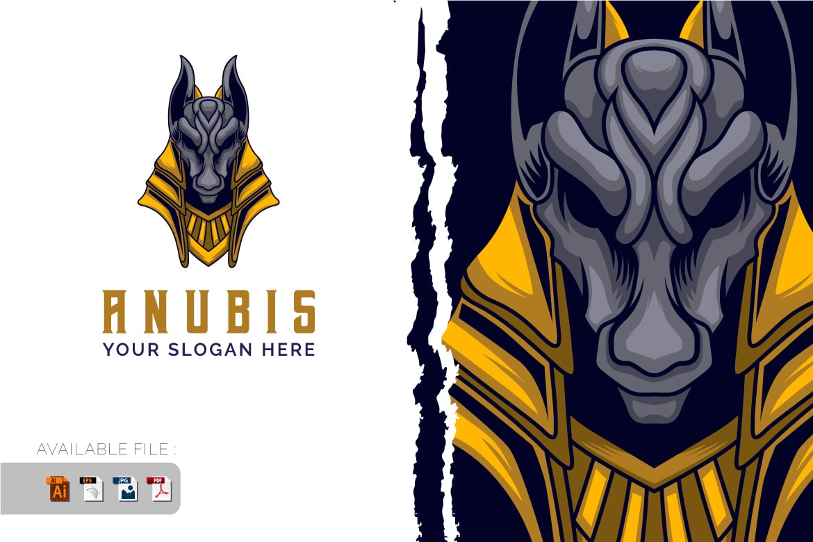 Kit Graphique #392947 Anubis Logo Divers Modles Web - Logo template Preview