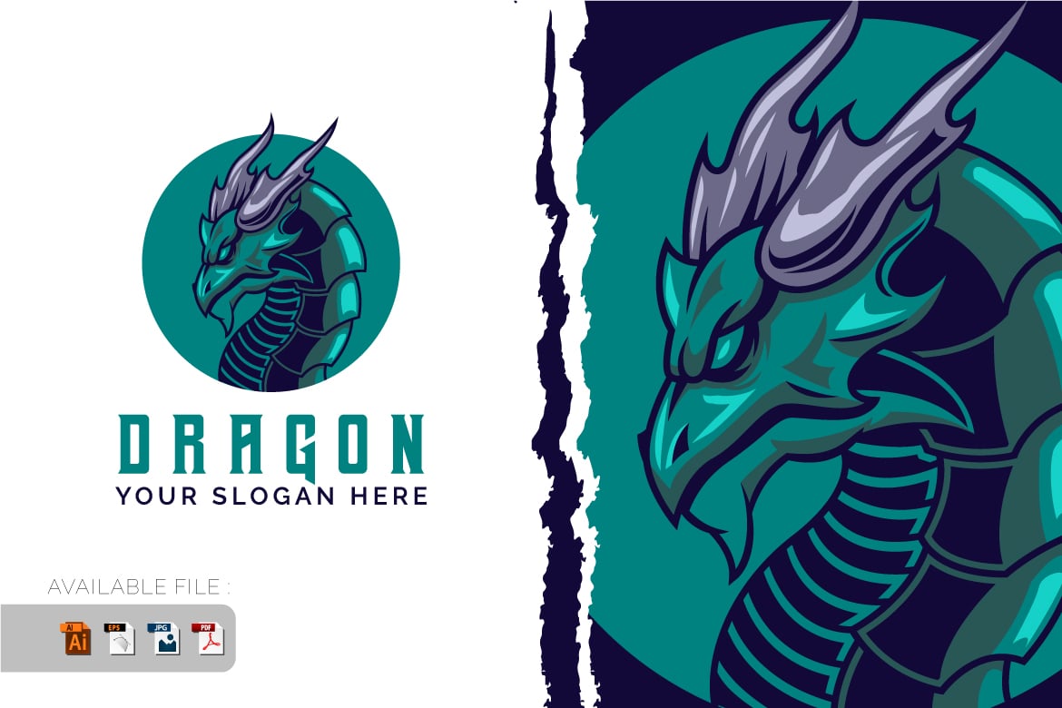 Kit Graphique #392959 Dragon Logo Divers Modles Web - Logo template Preview