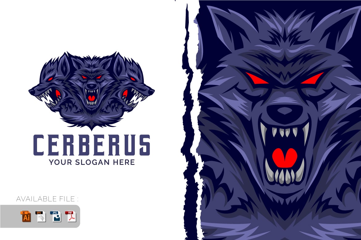 Kit Graphique #392964 Cerberus Logo Divers Modles Web - Logo template Preview