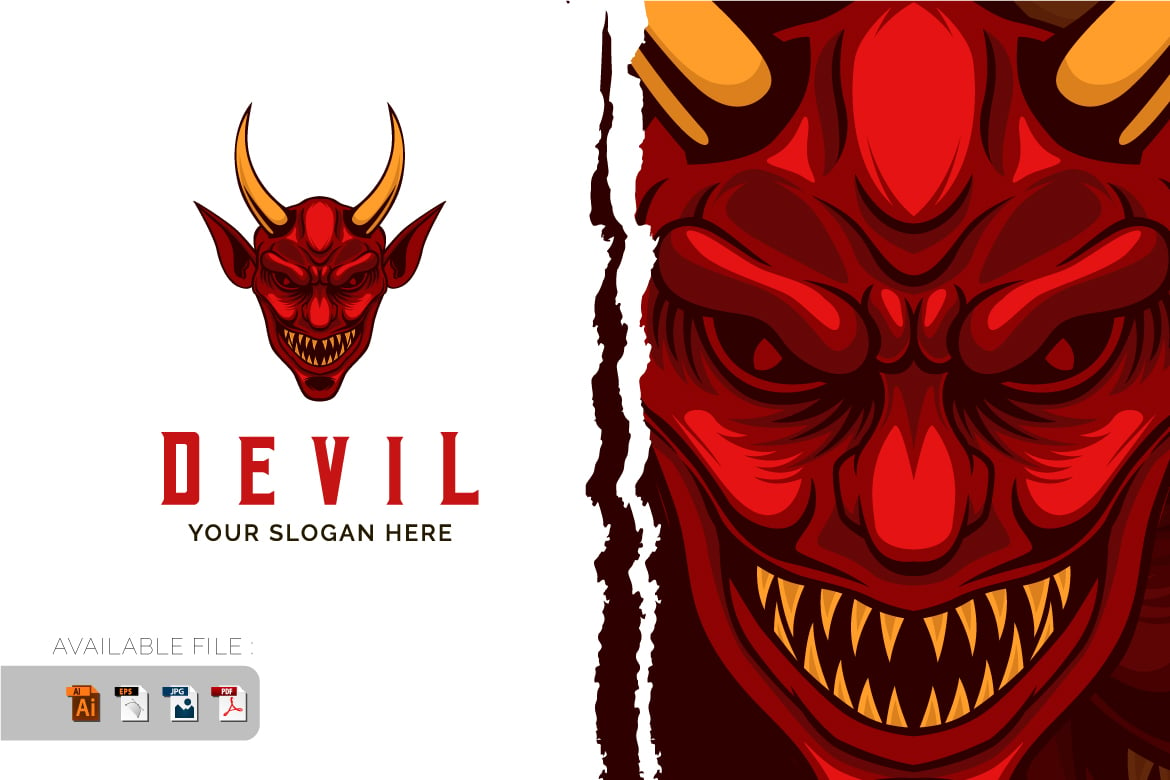 Template #392969 Devil Game Webdesign Template - Logo template Preview