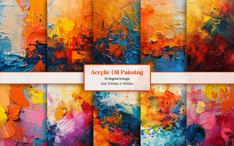 Abstract colorful acrylic oil painting texture or watercolor ink alcohol splash background Background
