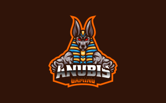 Anubis E- Sports and Sport Logo