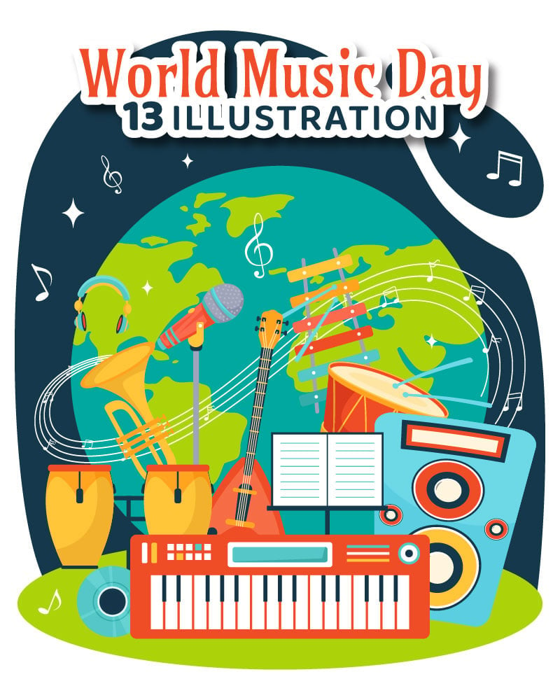 Kit Graphique #393038 Musique Jour Web Design - Logo template Preview