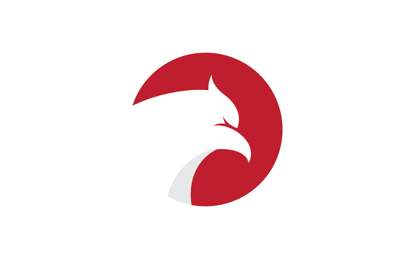 Falcon eagle bird logo design template