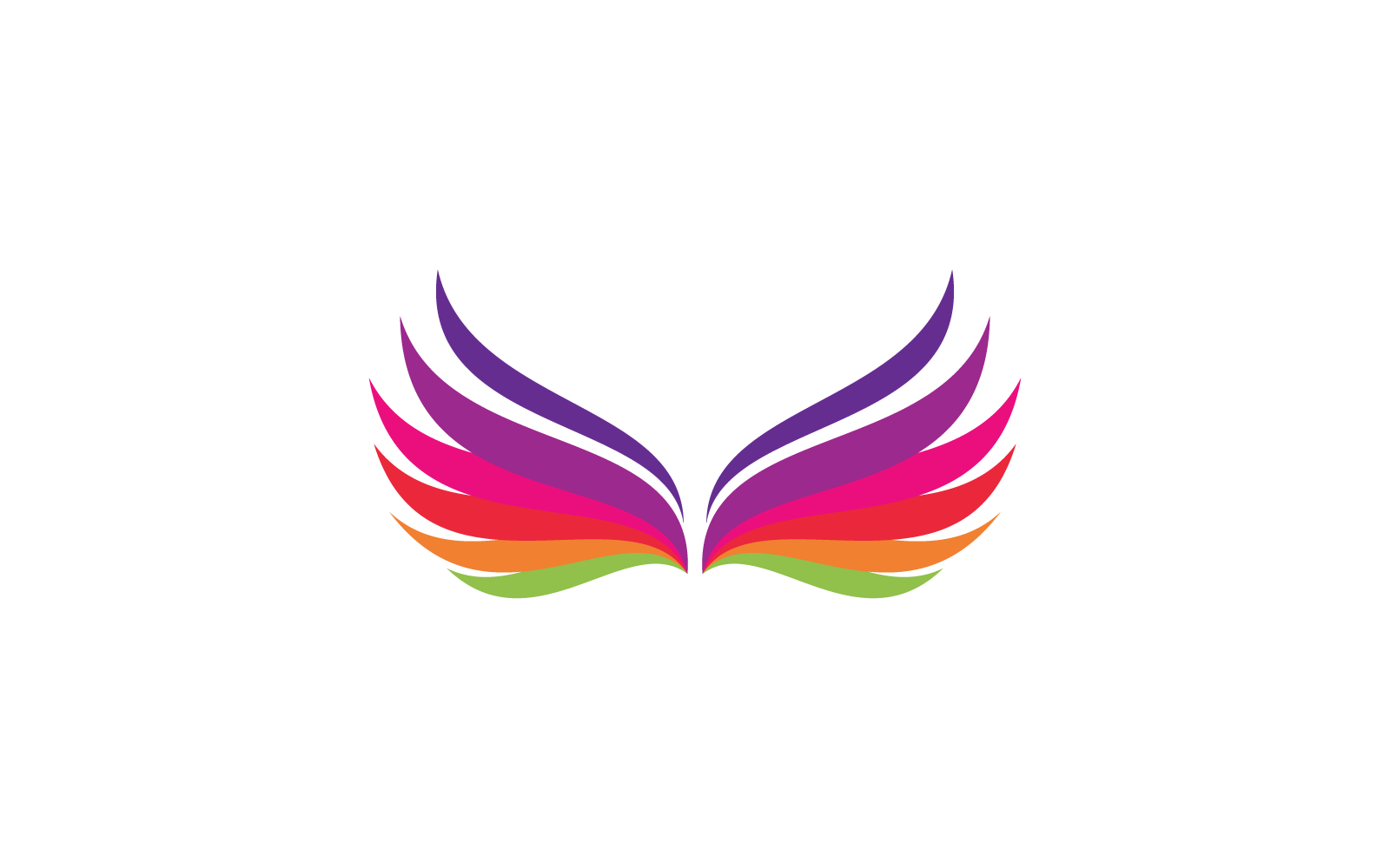 Wing illustration logo vector illustration design