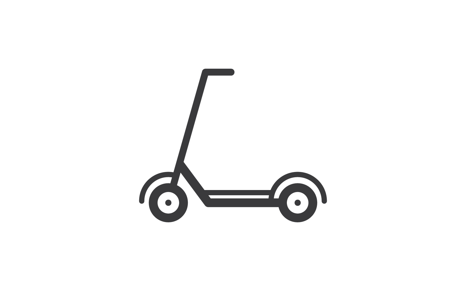 Scooter icon vector design template