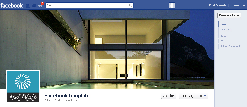 Real Estate Facebook Page Template from s.tmimgcdn.com