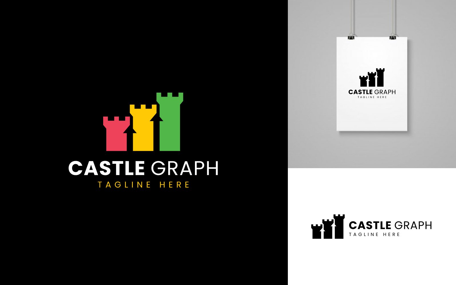 Kit Graphique #394465 Castle Logo Divers Modles Web - Logo template Preview