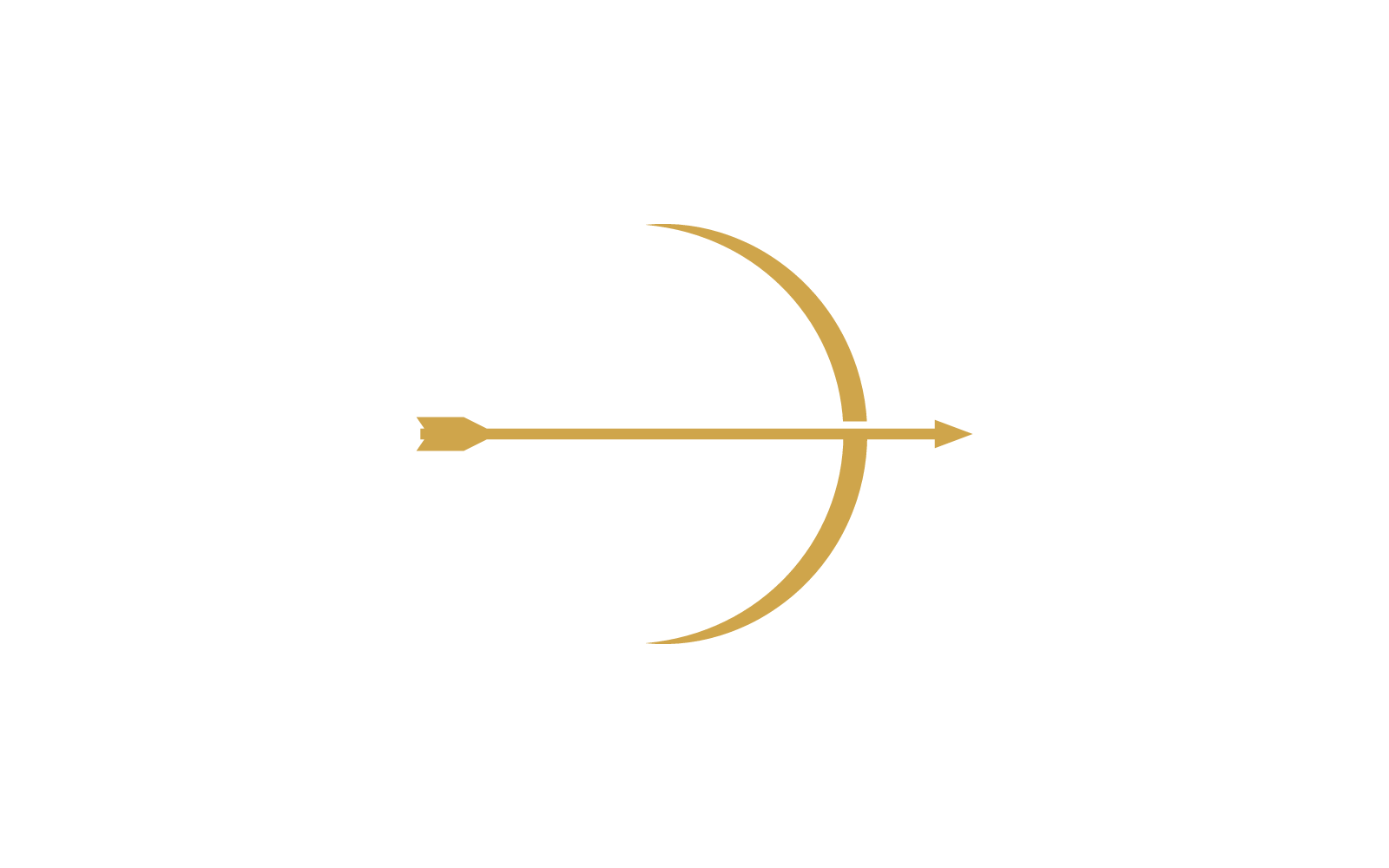 Bogenschießen-Logo-Symbol-Vektor-Ilustrationsvorlage