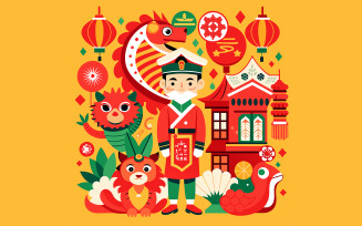 Chinese New Year Unique Vector Design 27
