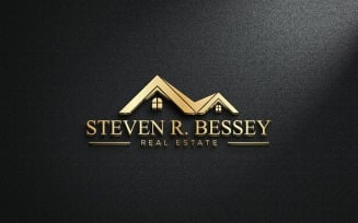 Real estate logo - design template
