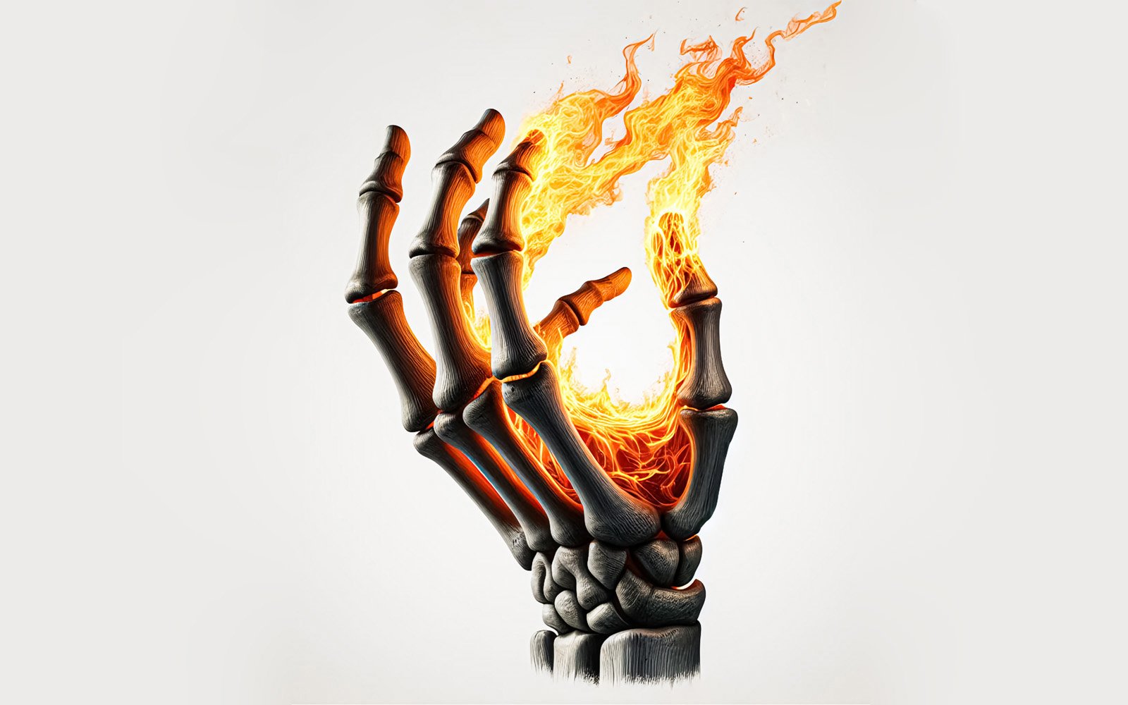 Template #394582 Hand Fire Webdesign Template - Logo template Preview