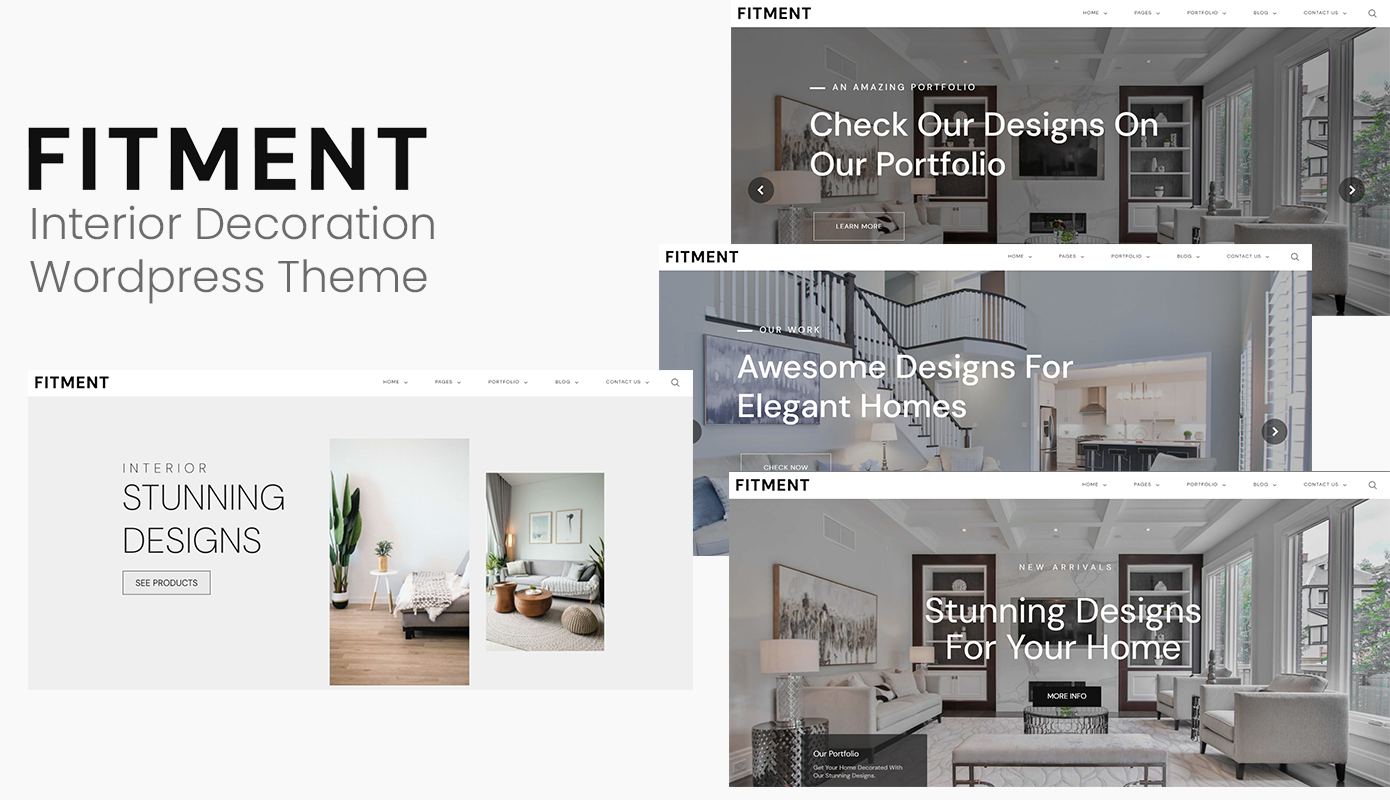 Fitment - Interior Decoration Wordpress Theme