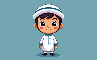 Cute Little Ramadhan Boy Design 02