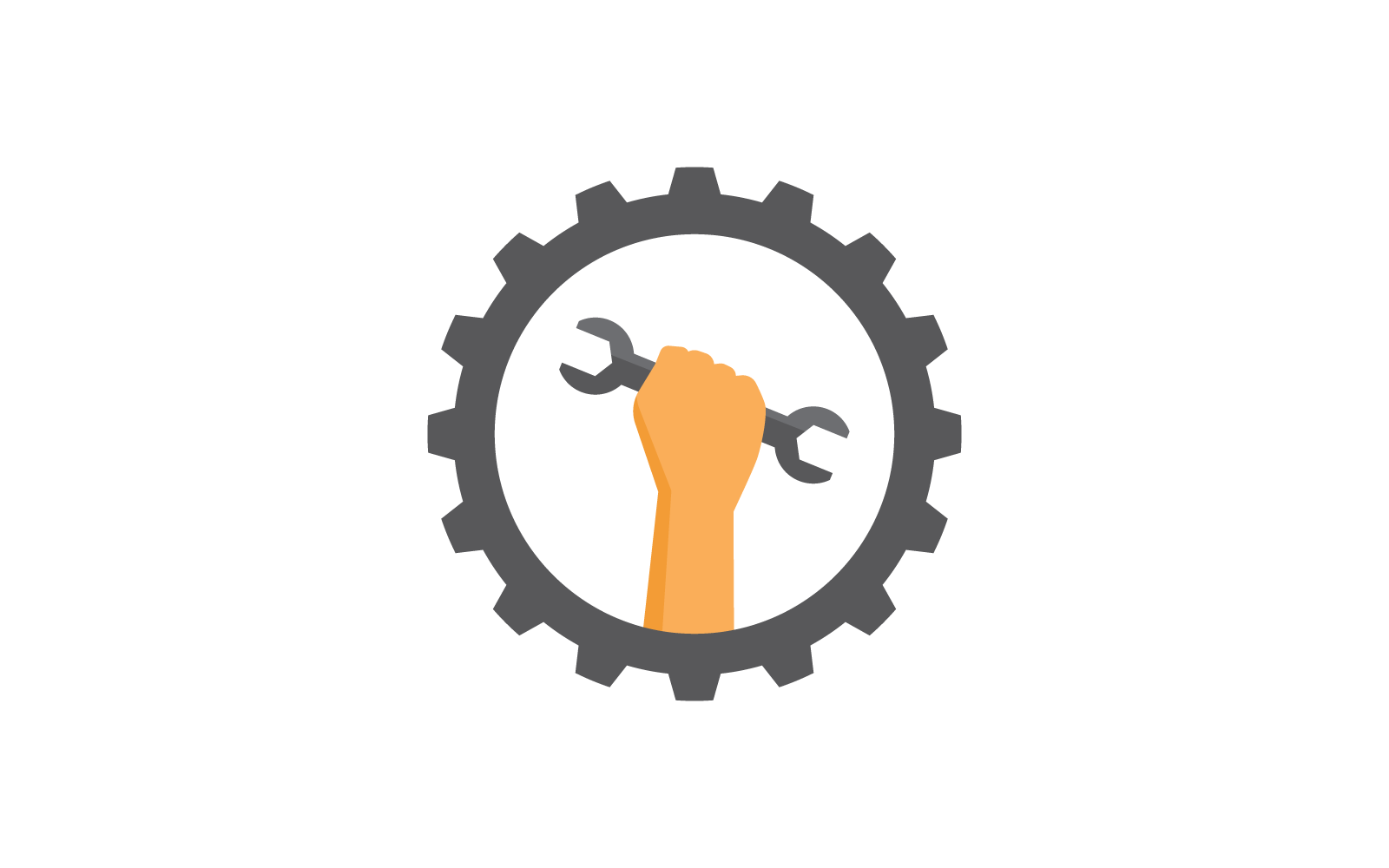Happy labour day 1 may logo template