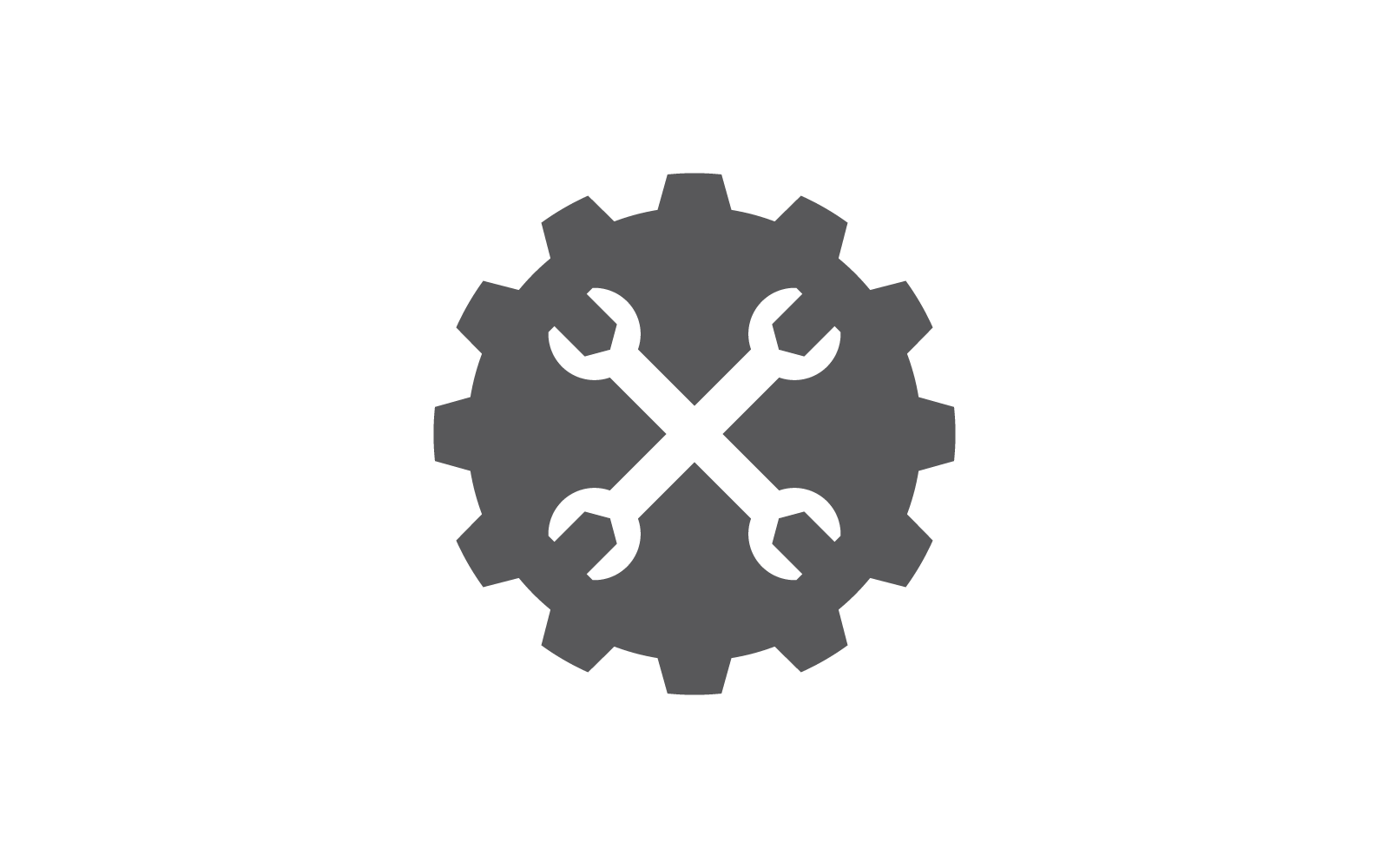 Wrench logo icon vector design template
