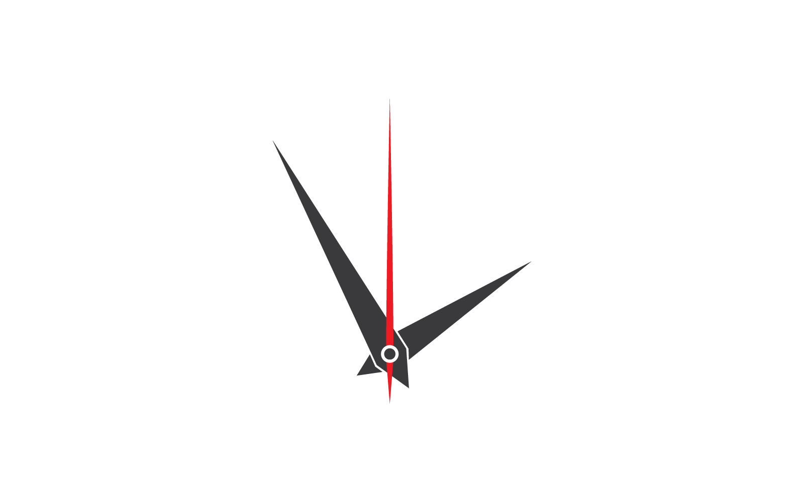 O'Clock flat design illustration vector Logo Template