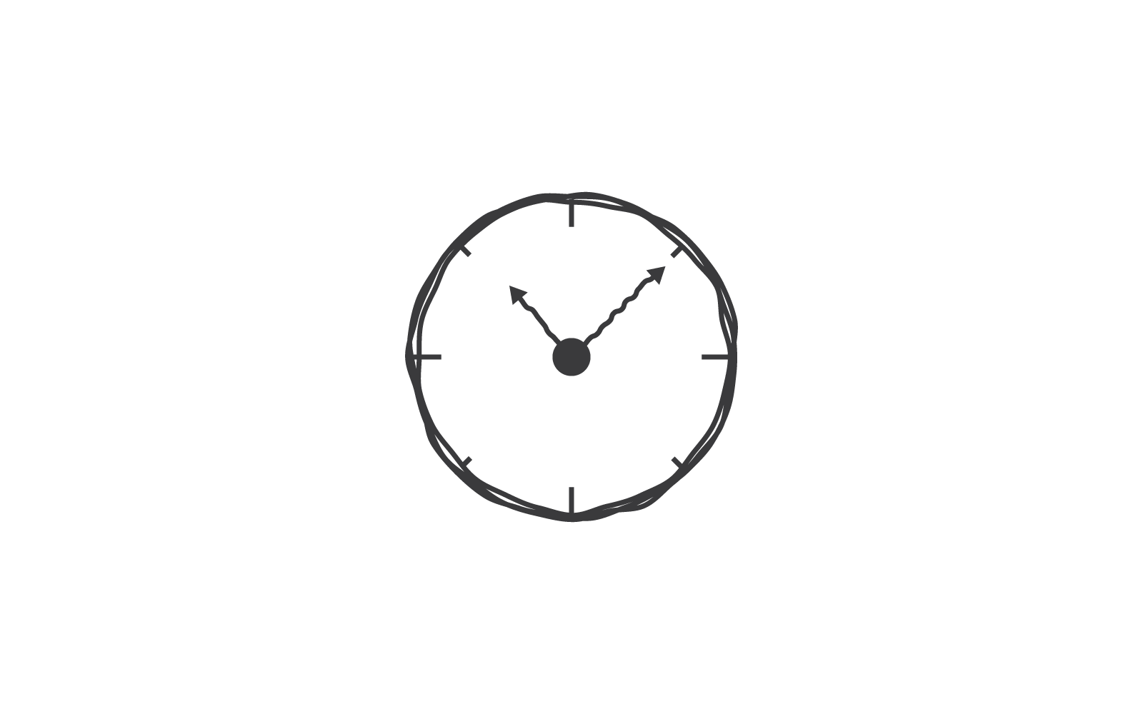 O'Clock icon flat design vector template