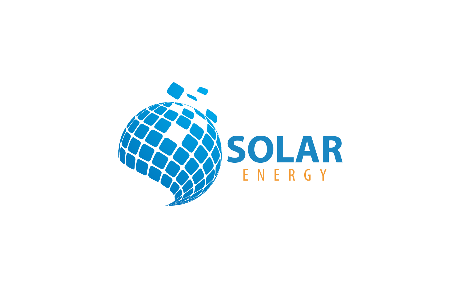 Solar panel logo icon vector design template
