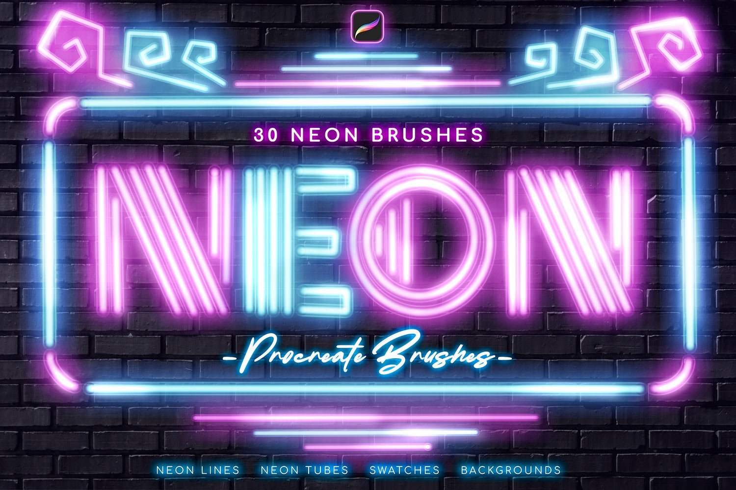 Kit Graphique #394818 Neon Light Divers Modles Web - Logo template Preview