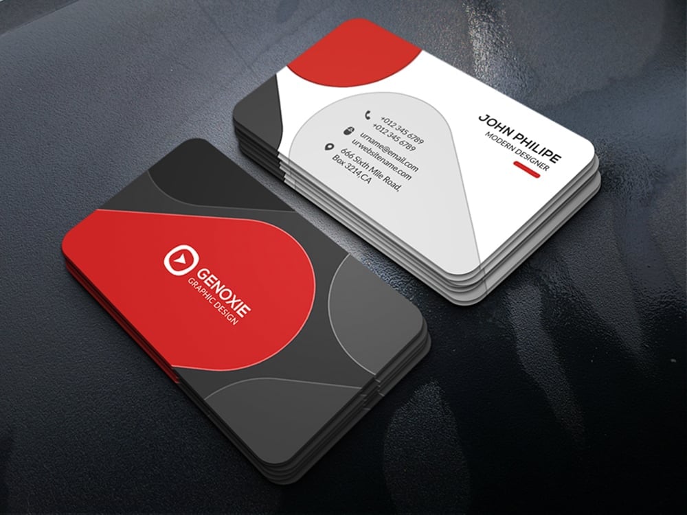 Template #394844 Business Card Webdesign Template - Logo template Preview