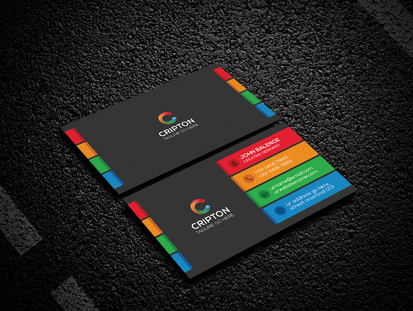 Kit Graphique #394856 Color Colourful Web Design - Logo template Preview