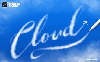 Clouds Painting Procreate Brushes
