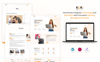 KUKI Education - LMS WordPress Theme