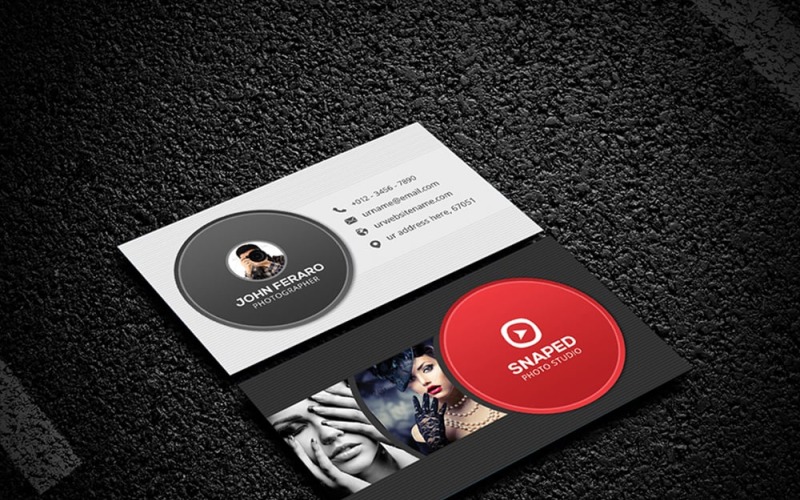 Photography Business Card 0005 Corporate Identity