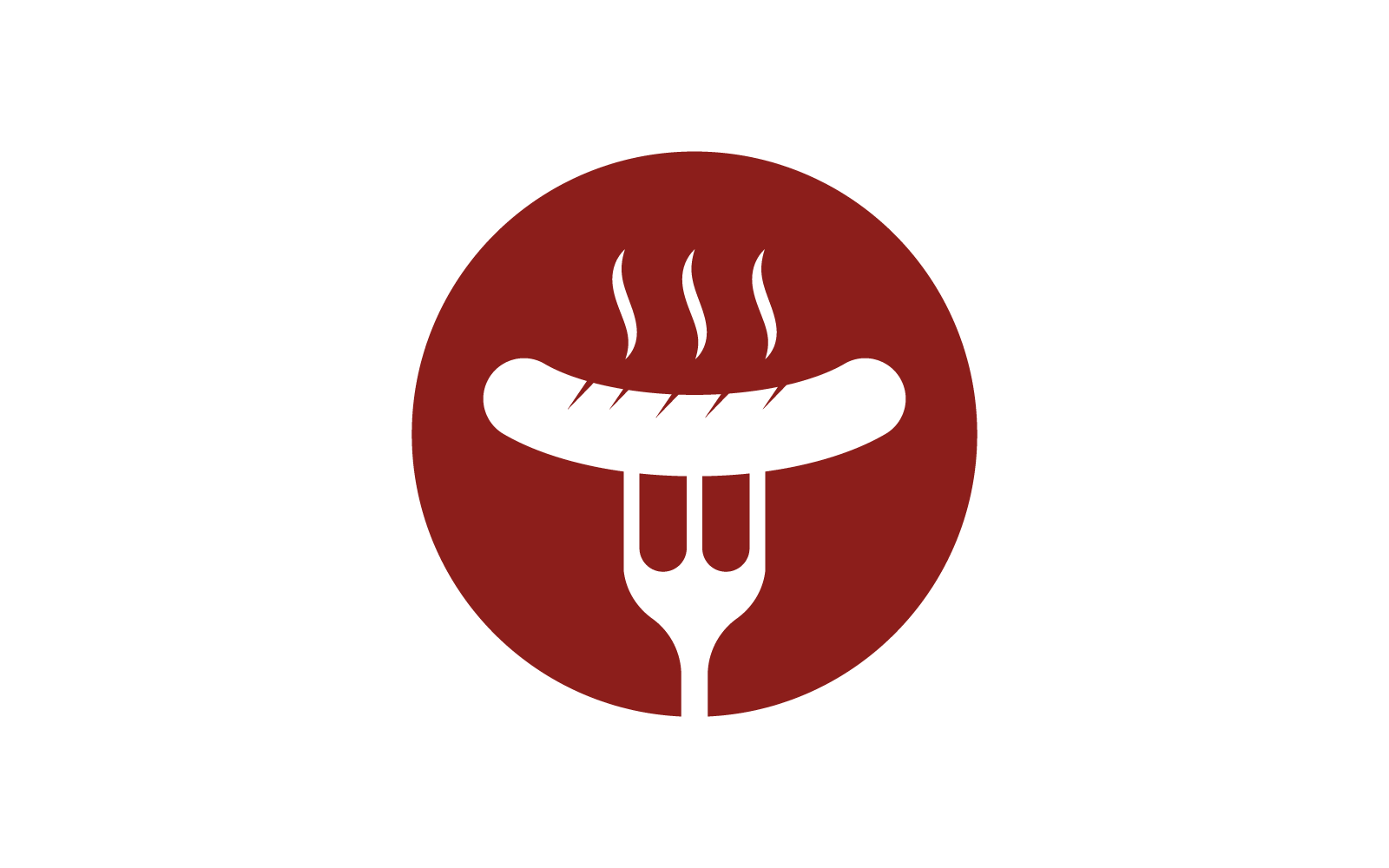 Grill icon vector illustration logo design template