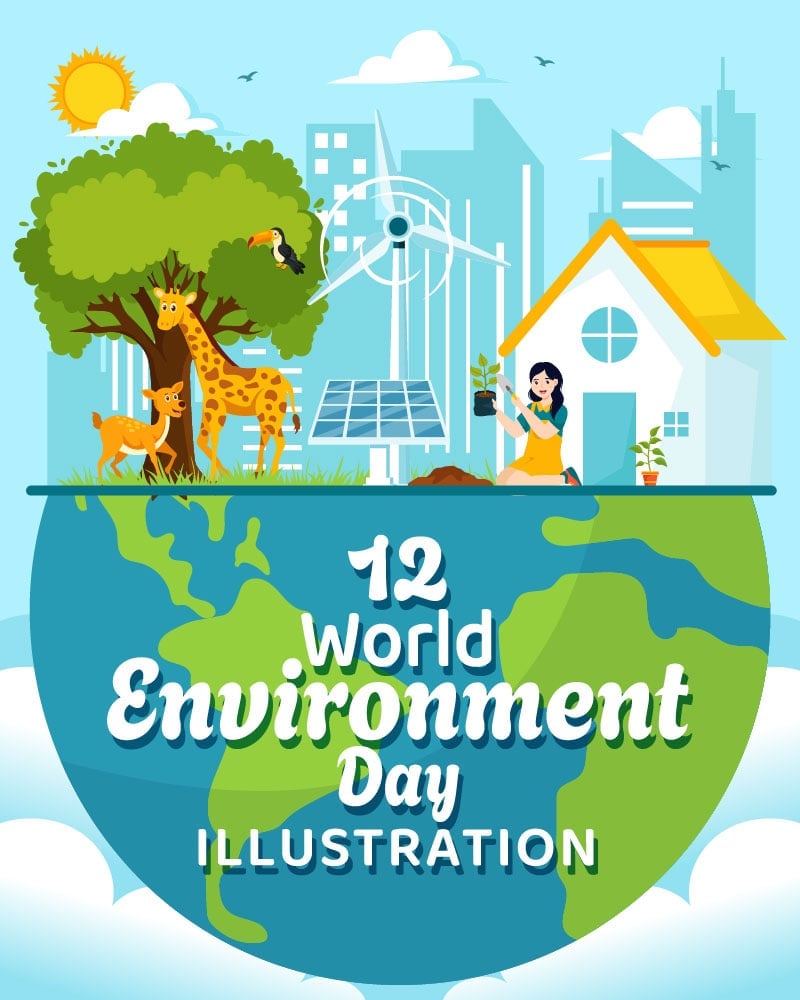 Template #395029 Environment Day Webdesign Template - Logo template Preview
