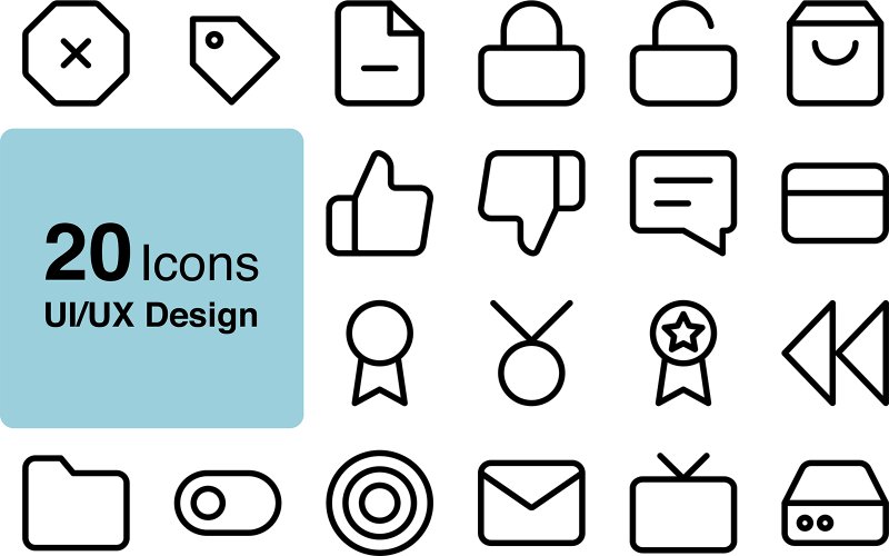 Basic Ui icons set-2 Design Icon Set