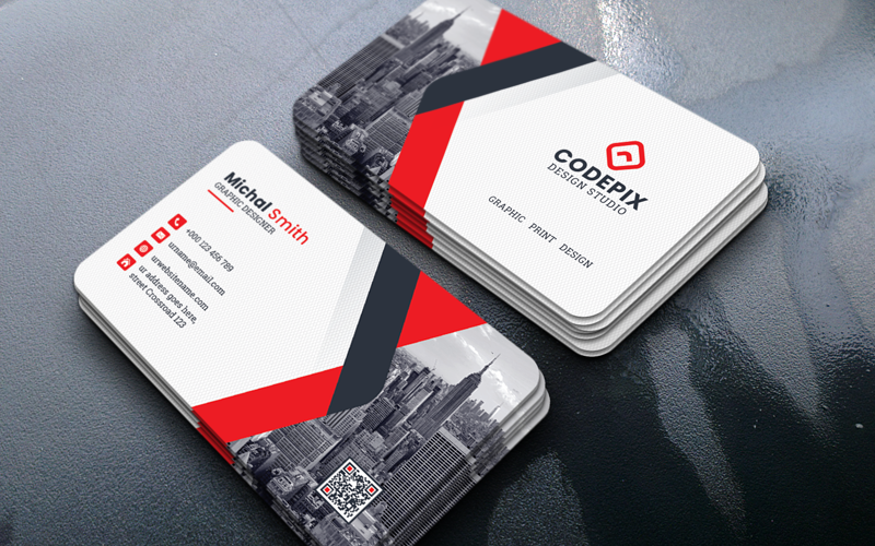 Building Construction Business Cards - Corporate Identity Template 289
