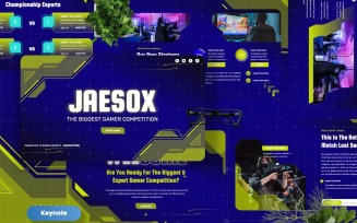 Jaesox - Gamer Competition Keynote Templates