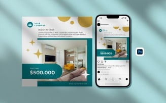 Property Instagram Post Template Collection