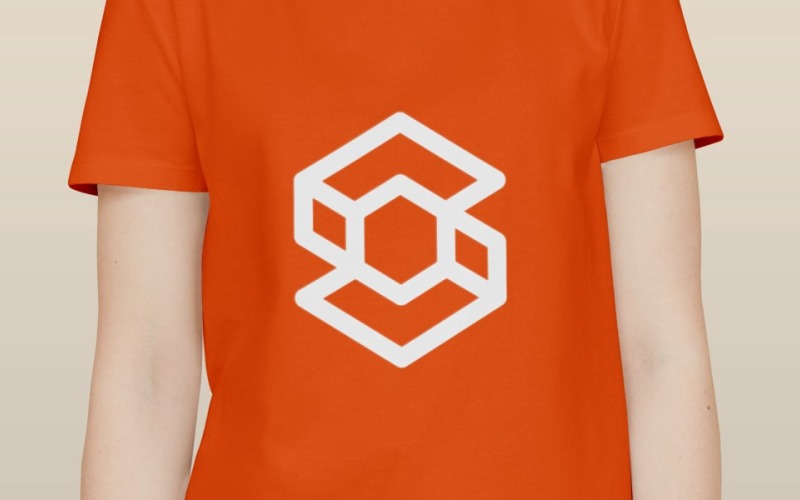 Supreme Cube Letter S Logo Logo Template